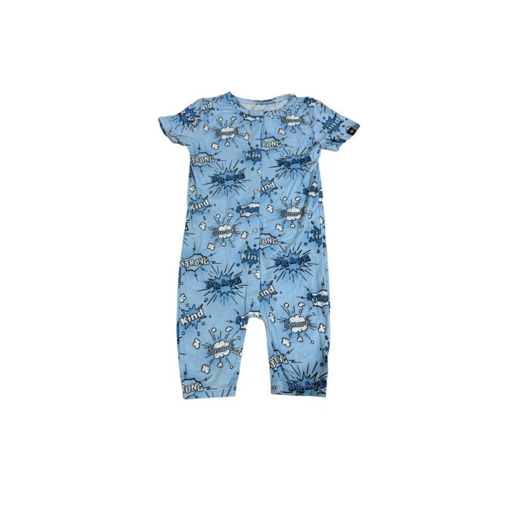 Sweet Bamboo Onesie Sleeper Blue Size 12-18 Months